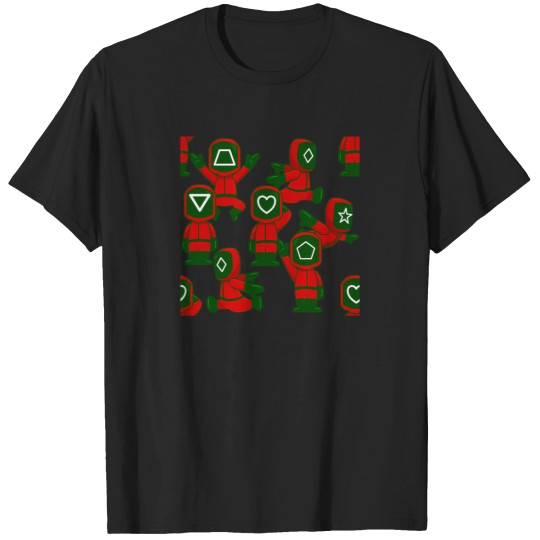 Discover Squid Cosplay Ugly Christmas Tv Show Guards Netflix 202 T-Shirts