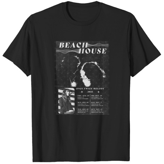 Discover Beach House Design Concert Poster T-Shirts