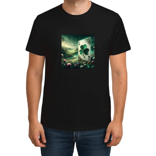 Discover happy st patricks day playing card ace T-Shirts