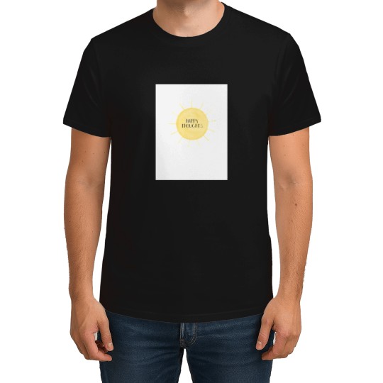 Discover Happy Thoughts Baseball ¾ Sleeve T-Shirt T-Shirts