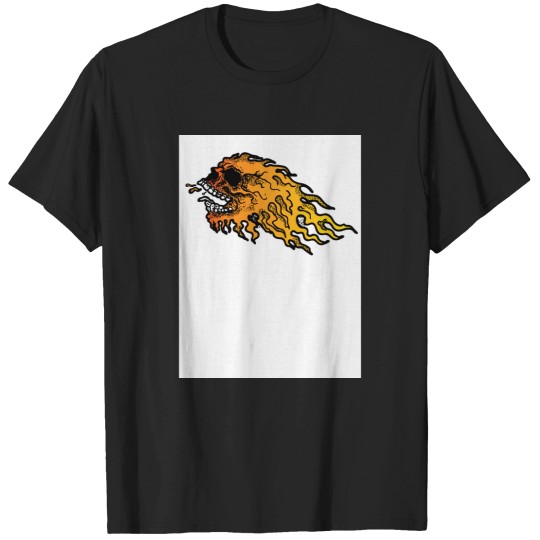 Discover Graffiti Skull Baseball ¾ Sleeve T-Shirt T-Shirts