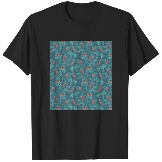 Discover otter cover blue T-Shirts