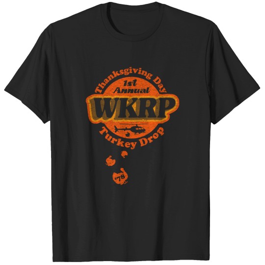 Discover Wkrp Turkey Drop T-Shirts