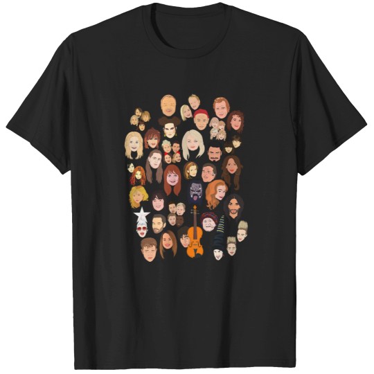 Discover Icons of the Eurovision Song Contest T-Shirts