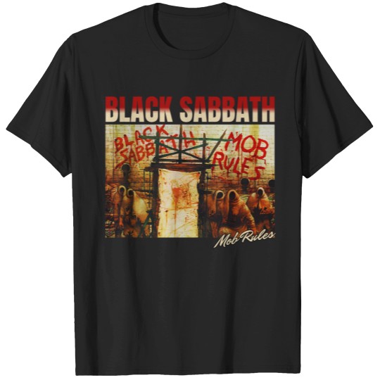 Discover Black Sabbath Mob Rules 2002 T-Shirts