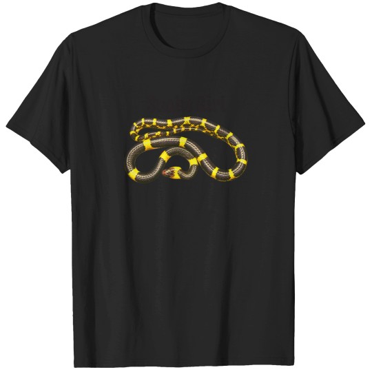 Discover Definitely A Snake Person Girl King Snake Reptile Pet 1625 T-Shirts