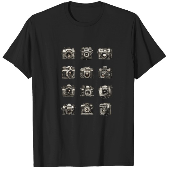Discover Vintage Cameras 914 T-Shirts