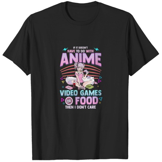 Discover Womens Cute Anime Gamer Girl Funny Kawaii Japane T-Shirts