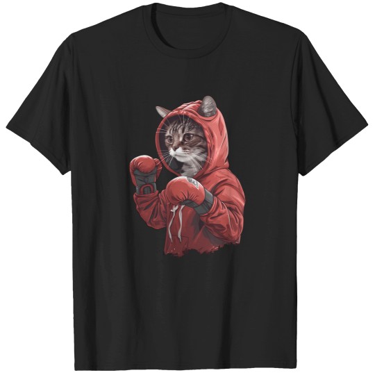 Discover boxing cat 2 T-Shirts