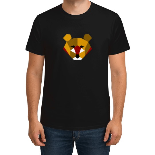 Discover Geometric Bear T-Shirts