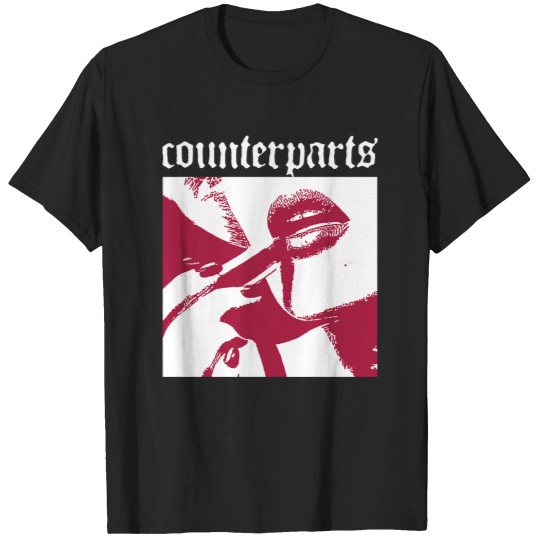 Discover Counterparts - Lipstick T-Shirts