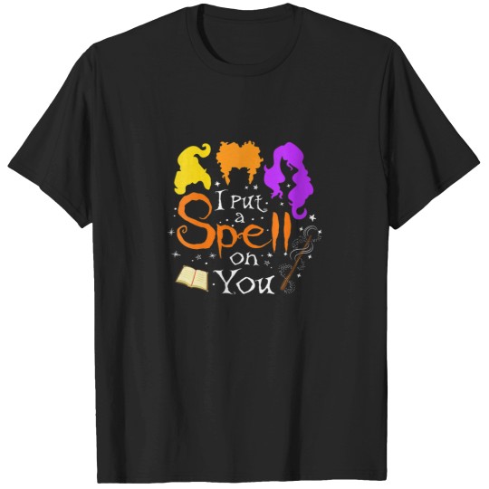 Discover Womens Halloween Scary Costume I Put a Spell On T-Shirts