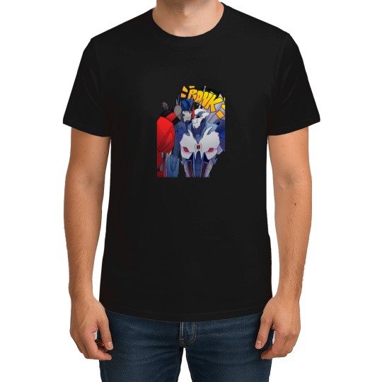Discover Transformers Prime Starscream And Optimus Prime 338 T-Shirts