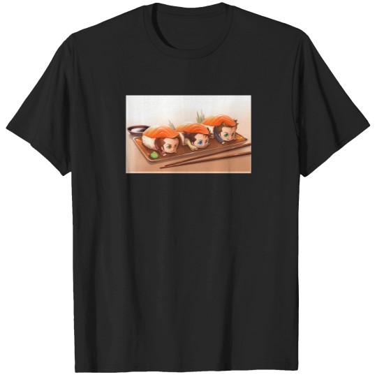 Discover Team Free will Sushis T-Shirts