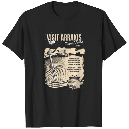 Discover Visit Arrakis T-Shirts
