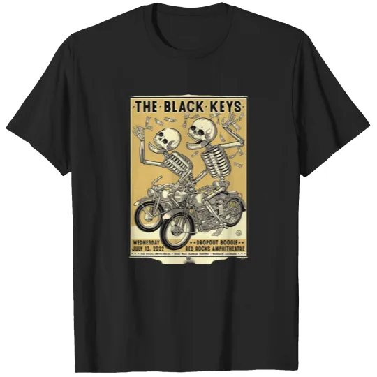 Discover The Black Kèys, The Black Kèys band, The Black Kèys merch, logo, rock T-Shirts