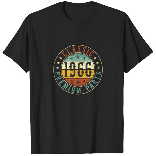Discover 1966 Birthday Premium Parts Classic Born In 1966 T-Shirts