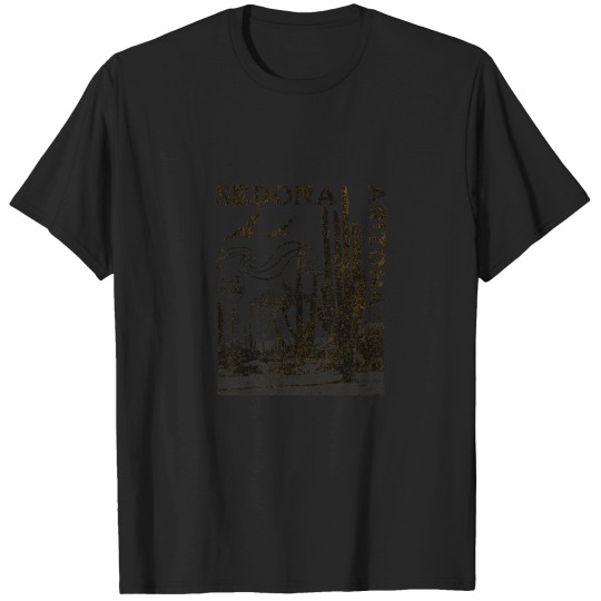 Discover Sedona Arizonna Desert Cactus Outdoors T-Shirts