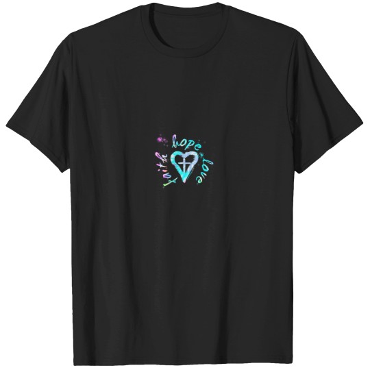 Discover Vintage Tie Dye Faith Hope Love Faith Christian T-Shirts