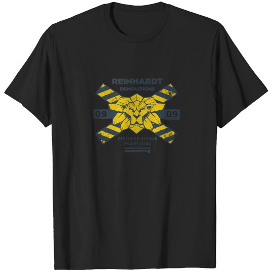Discover Overwatch 2 Reinhardt Demolitions Icon Logo Tank T-Shirts
