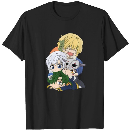 Discover The Four Dragon Warriors Chibi T-Shirts