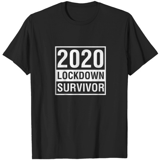 Discover 2020 LockDown Survivor Quarantine Social Distanc T-Shirts