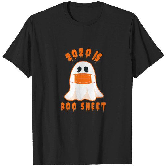 Discover 2020 Boo Sheet Funny Halloween Ghost Costume Men T-Shirts