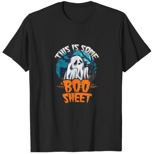 Discover This Is Some BooSheet Halloween Ghost Costume Me T-Shirts