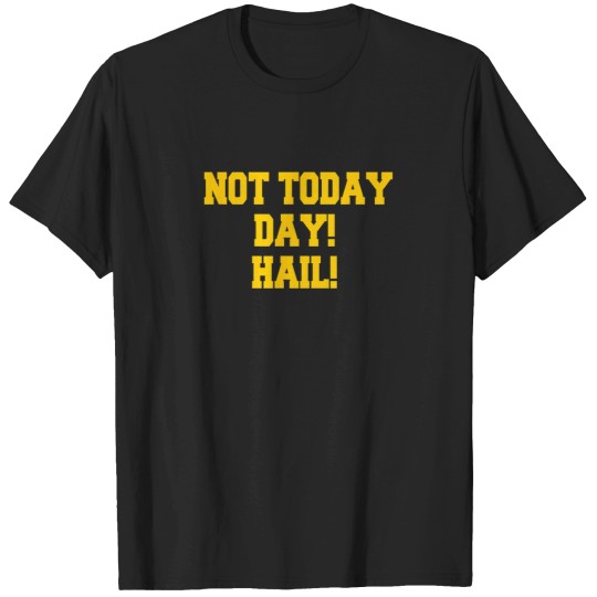 Discover State of Michigan Hail Not Today Day U M Ann Arb T-Shirts