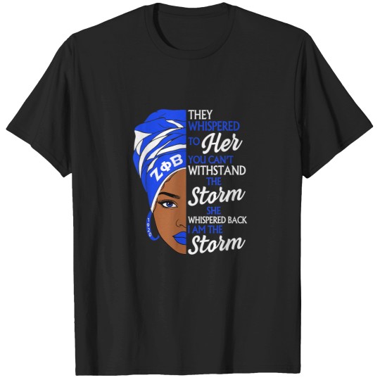 Discover Zeta Phi Beta Sorority Black History Month Afric T-Shirts