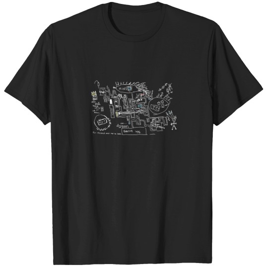 Discover Petey's Lumon Map (Severance) (White) T-Shirts