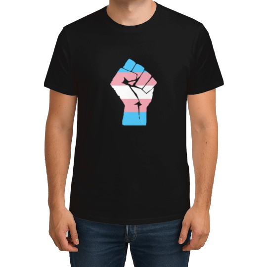Discover Resist Fist Transgender flags Trans Prides Relaxed Fit T-Shirts