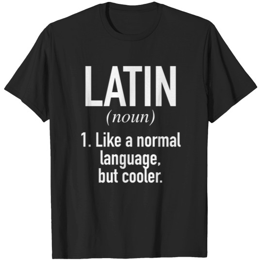 Discover Latin Language Defined - Latin Linguist T-Shirts