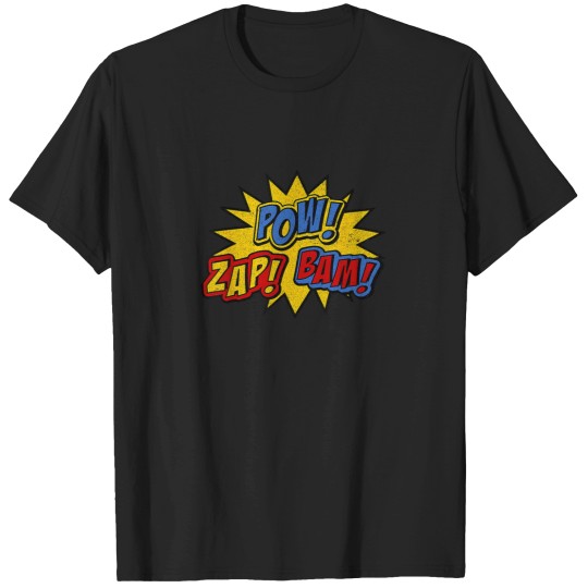 Discover Superhero POW ZAP BAM T-Shirts