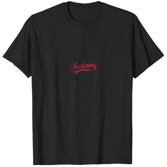 Discover Vintage Indiana Hoosier State Distressed Pride a T-Shirts