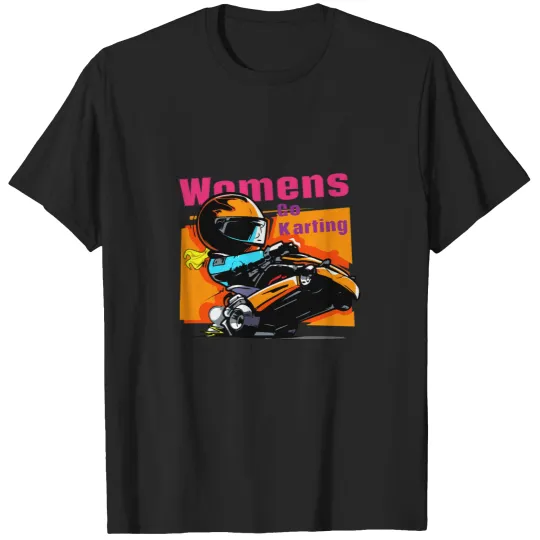 Discover Womens go karting T-Shirts