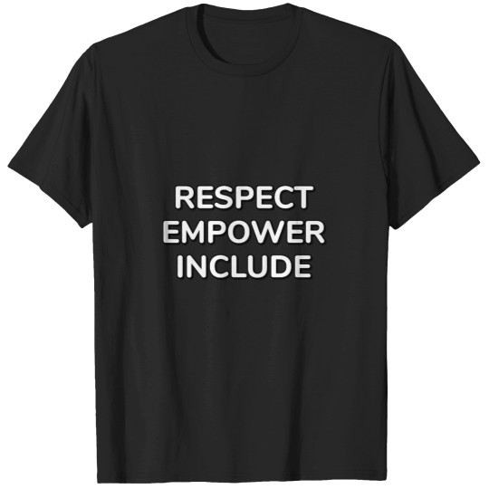 Discover Respect Empower Include -2 T-Shirts