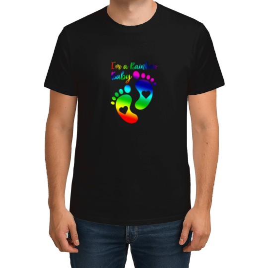 Discover I_m a Rainbow Baby Maternity T-  - Pregnancy Announcement - Maternity  - Rainbow Maternity - LGBT Maternity T-Shirts