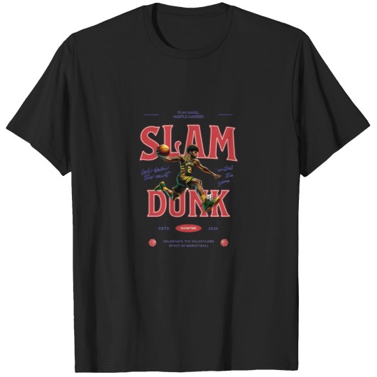 Discover SlamDunk Basketball T-Shirts