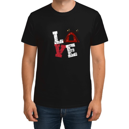 Discover i love camping apparel for camping lovers T-Shirts