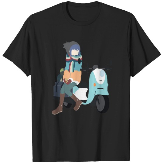 Discover Yuru Camp△ - Shima Rin and Scooter T-Shirts