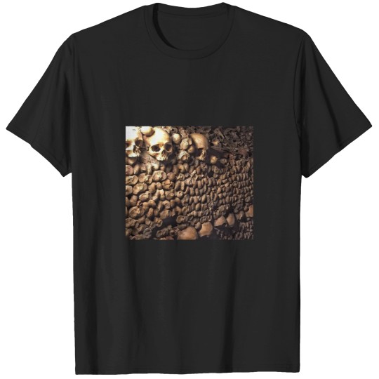 Discover Paris Catacombs, original photography T-Shirts