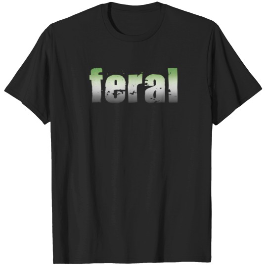 Discover Feral-Aromantic-Pride-Graphic-PrintT-Shirt T-Shirts