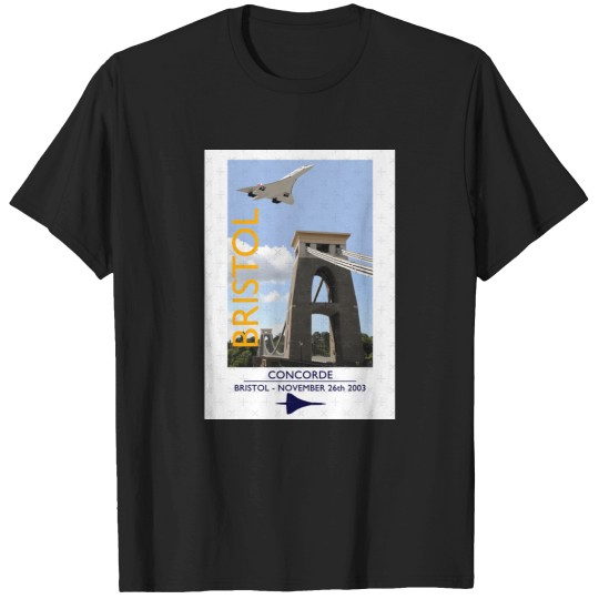 Discover Concorde - G-BOAF Return To Bristol 2003 T-Shirts