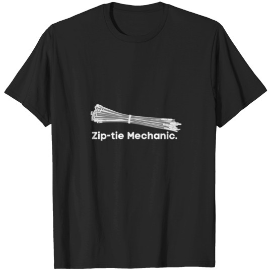 Discover Ziptie Mechanic (2) T-Shirts