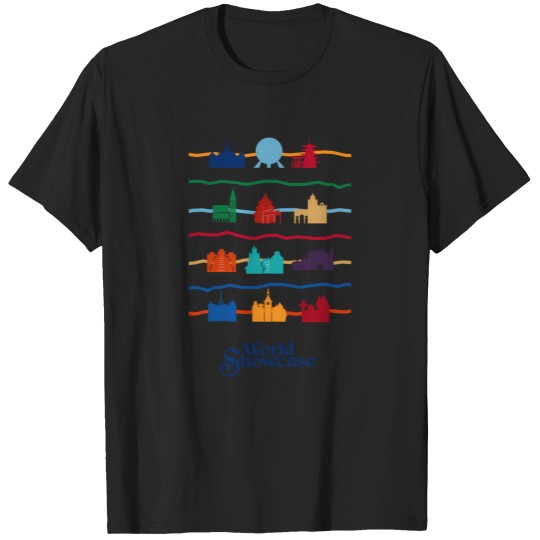 Discover World Showcase Pavilions T-Shirts