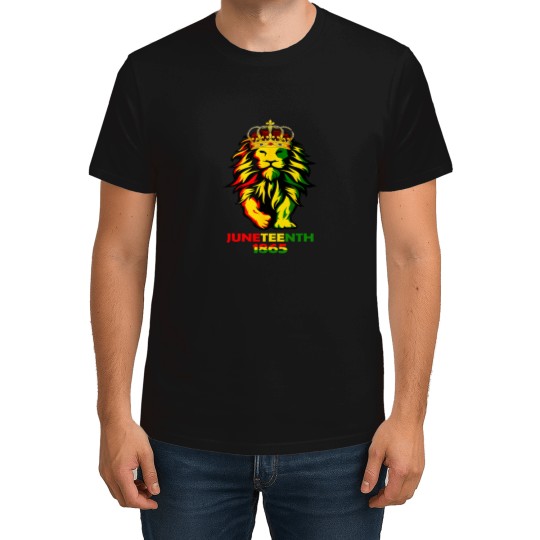 Discover junenth african american black lion 1865 king gifts s T-Shirts