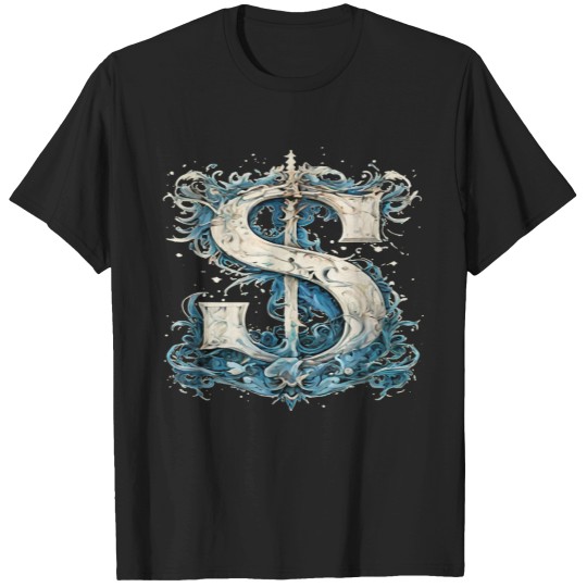 Discover S Letter Alphabet Vintages Monogram S Initials Name T-Shirts