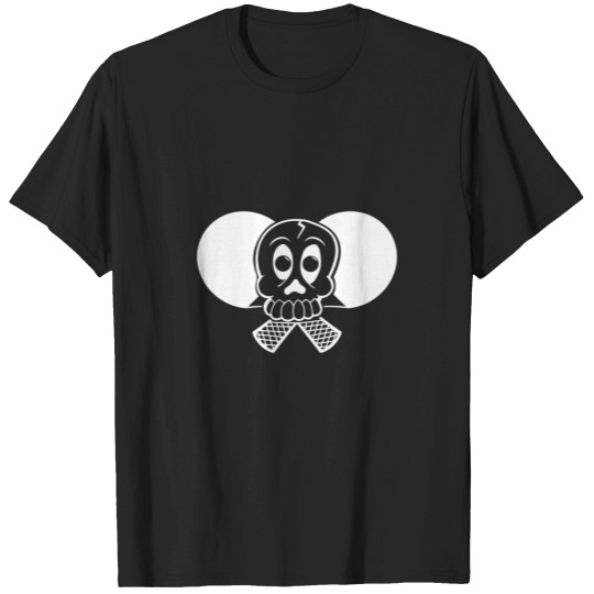 Discover Funny Ping Pong Paddles Skull For Chamaapion Team Gift T Shirt 2 T-Shirts