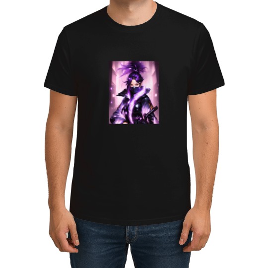 Discover Shadows Of The Moon Kuro No Krin Black Aurosra T-Shirts
